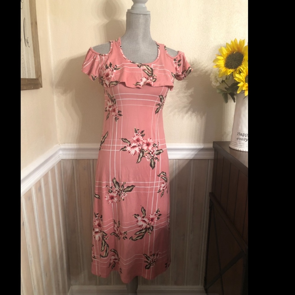 Cold Shoulder Dress